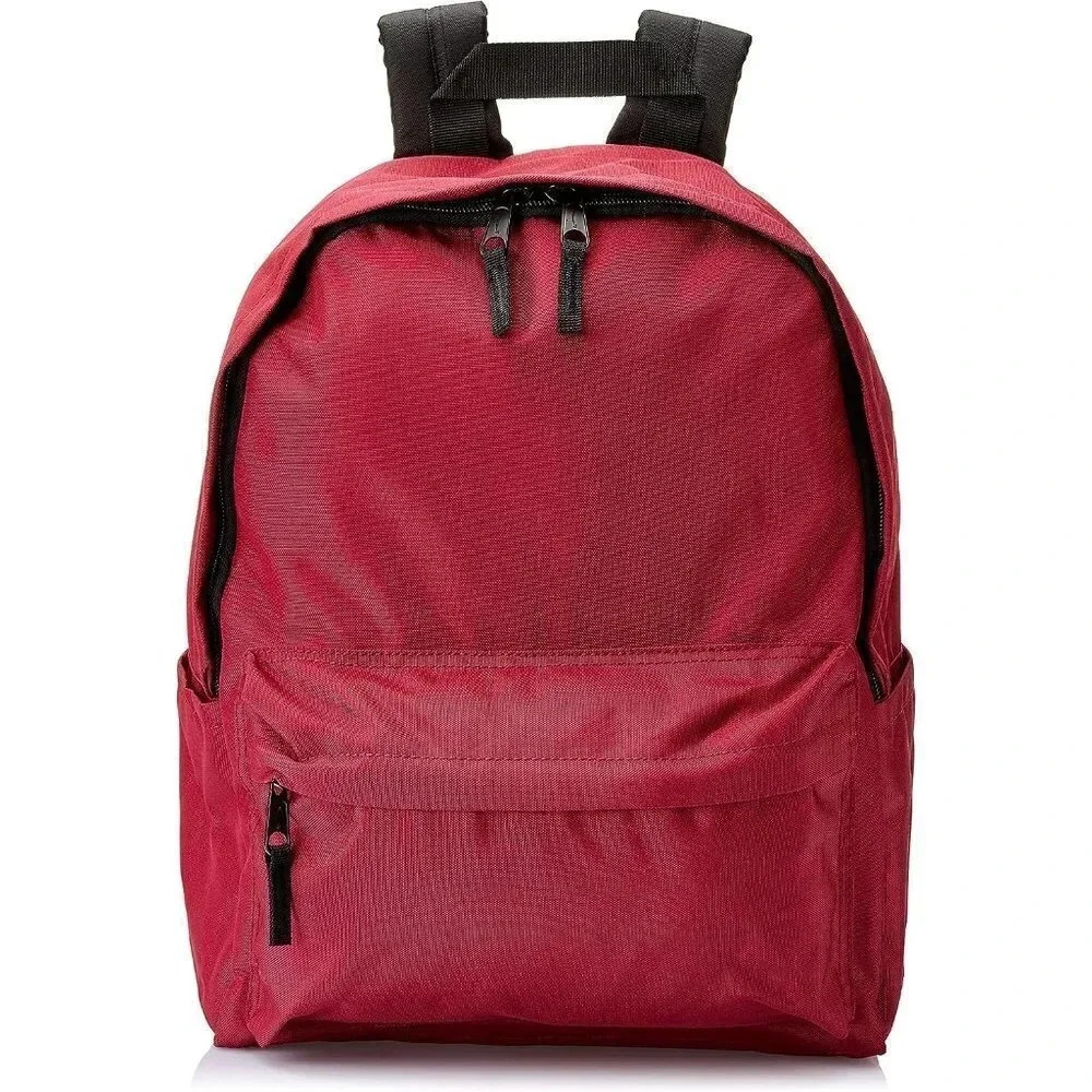 Amazon Basics  Classic School Backpack - Red